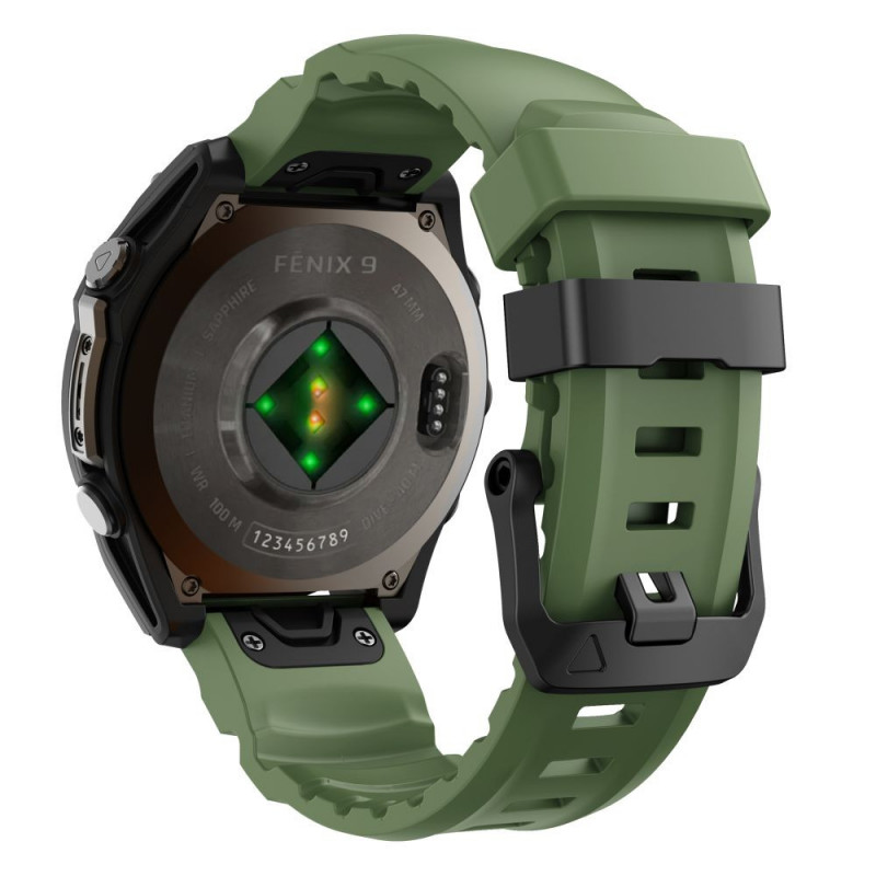 Tech-Protect Motion Garmin Fenix 5X / 5X Plus / 6X / 6X Pro / 7X / 8 / 8 Pro / 9 / 9 Pro -kellonranneke (47 mm), Military Green