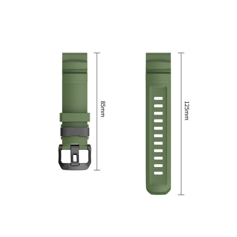 Tech-Protect Motion Garmin Fenix 5X / 5X Plus / 6X / 6X Pro / 7X / 8 / 8 Pro / 9 / 9 Pro -kellonranneke (51 mm), Military Green