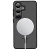 Tech-Protect Magmat MagSafe -suojakotelo Samsung Galaxy S26+:lle, matta musta