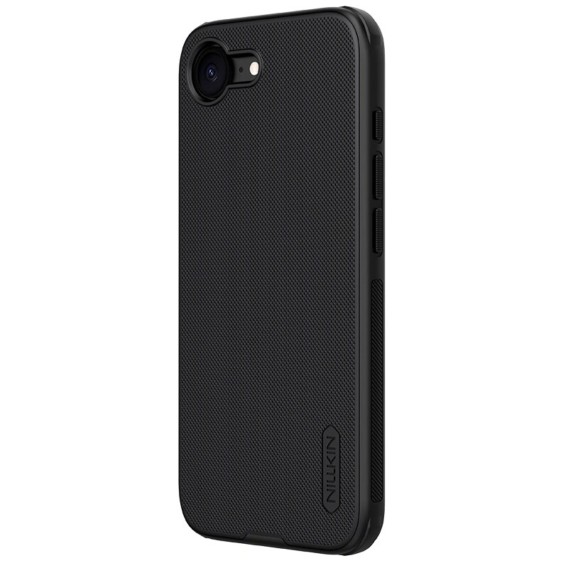 Nillkin Super Frosted Shield Pro Magnetic -suojakotelo Apple iPhone 17e / 16e -puhelimelle, musta