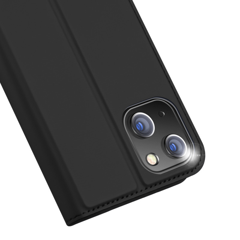 Dux Ducis Skin Pro Wallet Flip Case Apple iPhone 15 Plus -puhelimelle, musta