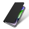 Dux Ducis Skin Pro Wallet Flip Case Apple iPhone 15 Plus -puhelimelle, musta