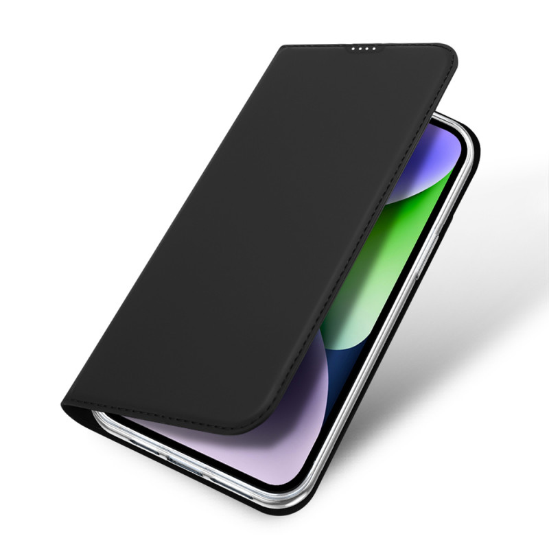 Dux Ducis Skin Pro Wallet Flip Case Apple iPhone 15 Plus -puhelimelle, musta
