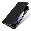 Dux Ducis Skin Pro -läppäsuojakotelo Realme 10 Pro -puhelimelle, musta