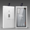 Dux Ducis Fino nailonsuojakuori Samsung Galaxy S22+ (S22 Plus) -puhelimelle, sininen