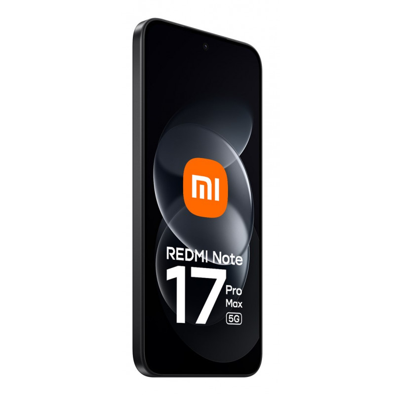 Xiaomi Redmi Note 17 Pro Max 5G NFC -älypuhelin, 8 GB RAM, 512 GB, musta