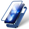 Joyroom 360 Full Case + Tempered Glass for Apple iPhone 13 Pro Max, JR-BP928, sininen