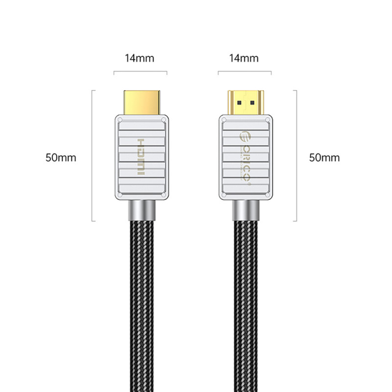 Orico H8CY HDMI 2.1 -kaapeli, 8K 60 Hz, 3 m, musta