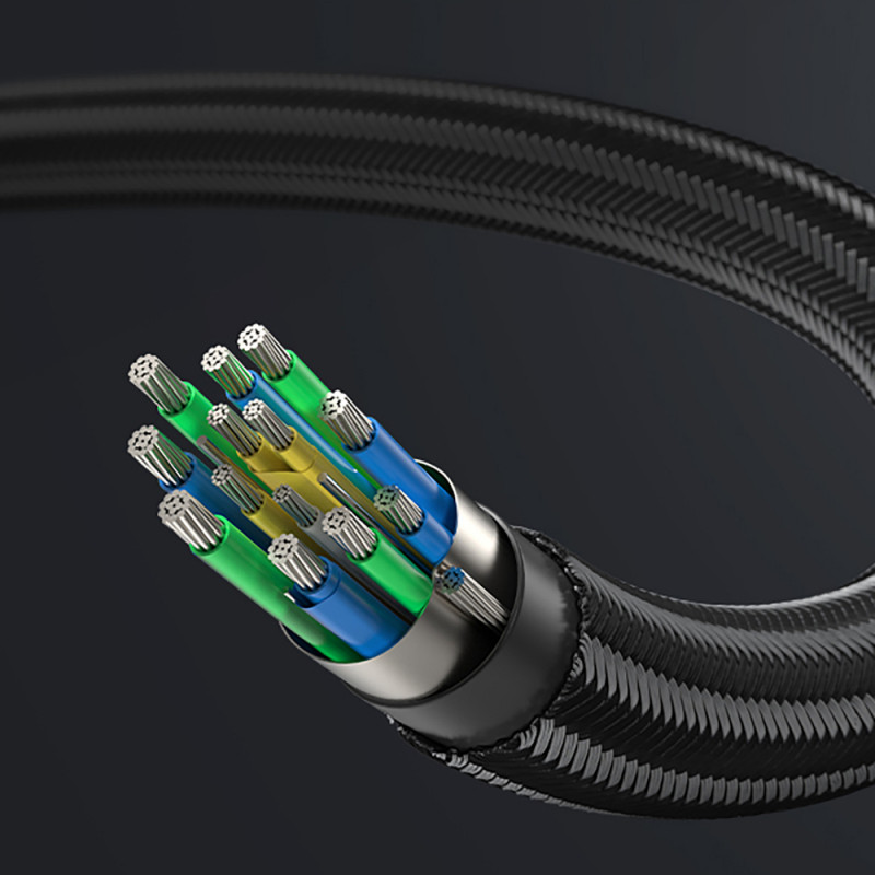 Orico H8CY HDMI 2.1 -kaapeli, 8K 60 Hz, 3 m, musta