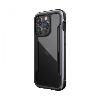 X-Doria Raptic Shield -suojakotelo Apple iPhone 14 Pro -puhelimelle, musta