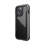 X-Doria Raptic Shield -suojakotelo Apple iPhone 14 Pro -puhelimelle, musta