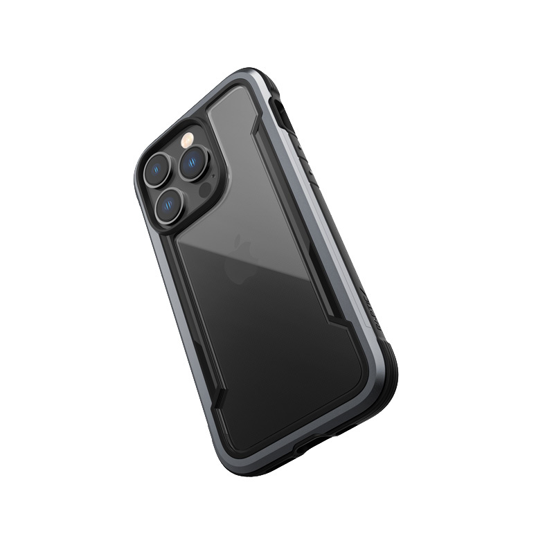 X-Doria Raptic Shield -suojakotelo Apple iPhone 14 Pro -puhelimelle, musta