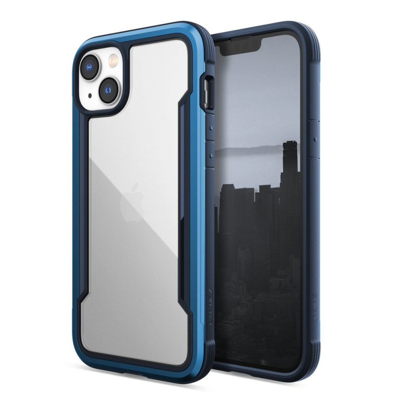 X-Doria Raptic Shield -suojakotelo Apple iPhone 14 -puhelimelle, Marine Blue