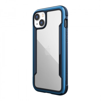 X-Doria Raptic Shield -suojakotelo Apple iPhone 14 Plus / 15 Plus -puhelimelle, marine blue