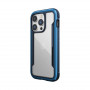 X-Doria Raptic Shield -suojakotelo Apple iPhone 14 Pro -puhelimelle, merensininen