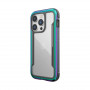 X-Doria Raptic Shield -suojakotelo Apple iPhone 14 Pro -puhelimelle, Iridescent