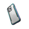 X-Doria Raptic Shield -suojakotelo Apple iPhone 14 Pro -puhelimelle, Iridescent