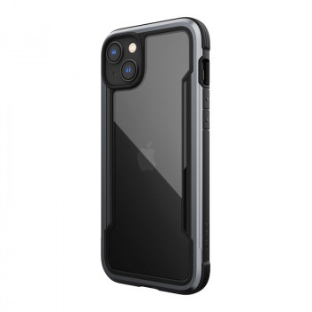 X-Doria Raptic Shield -suojakotelo Apple iPhone 14 Plus / 15 Plus -puhelimelle, musta
