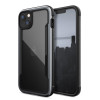 X-Doria Raptic Shield -suojakotelo Apple iPhone 14 Plus / 15 Plus -puhelimelle, musta
