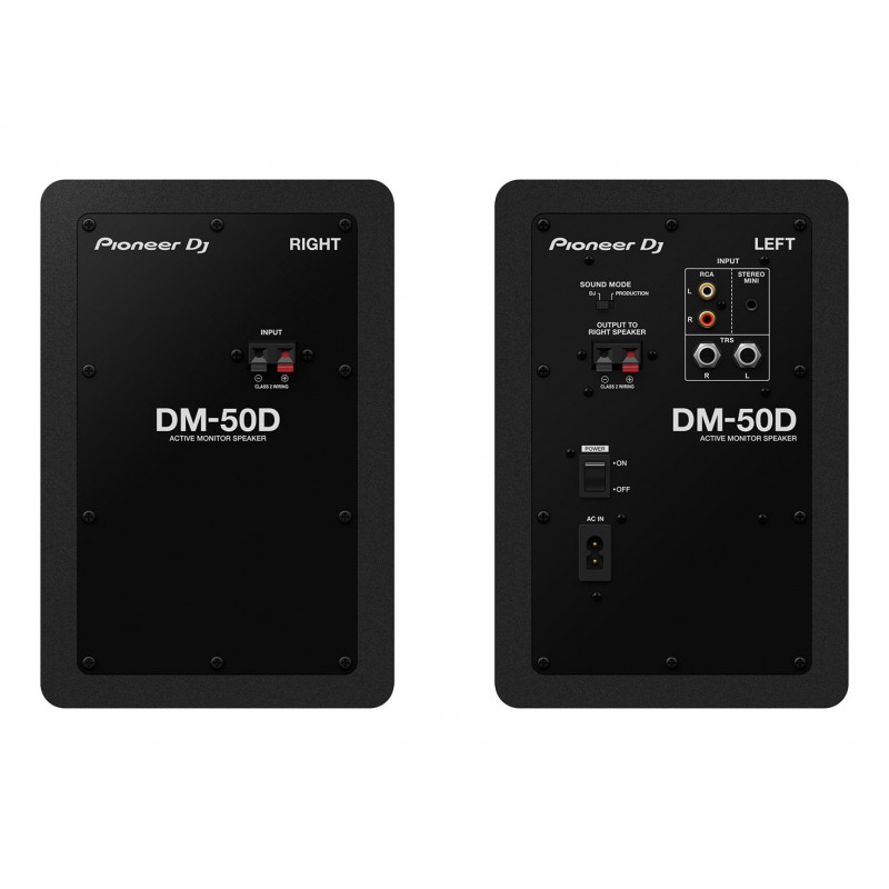 Pioneer DM-50D 2-tie kaiutin, johdollinen, 50 W, musta