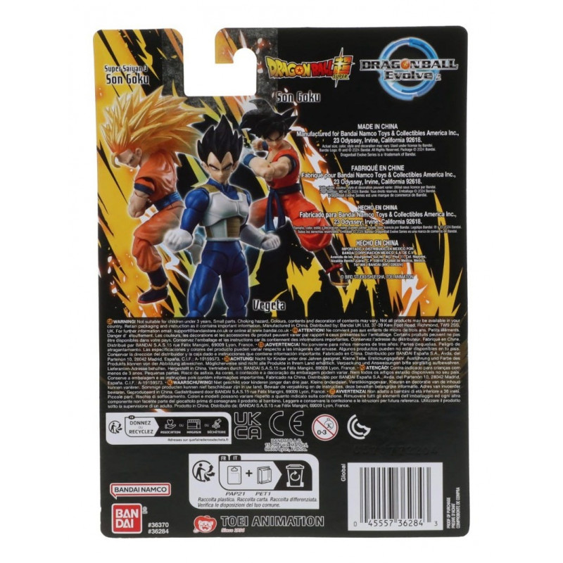 Bandai Dragon Ball Super Evolve Vegeta -keräilyfiguuri
