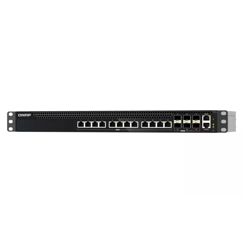 QNAP QSW-M5218-6F12T hallittu L3-verkkokytkin, 10G Ethernet, 1U rack