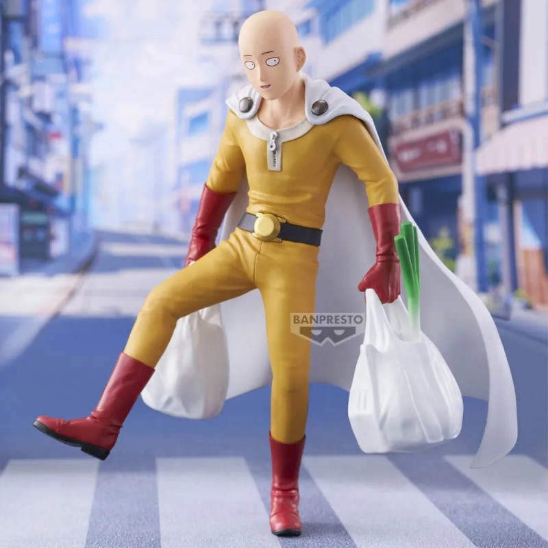 Bandai Banpresto One Punch Man Life - Saitama keräilyfiguuri (BP29877P)