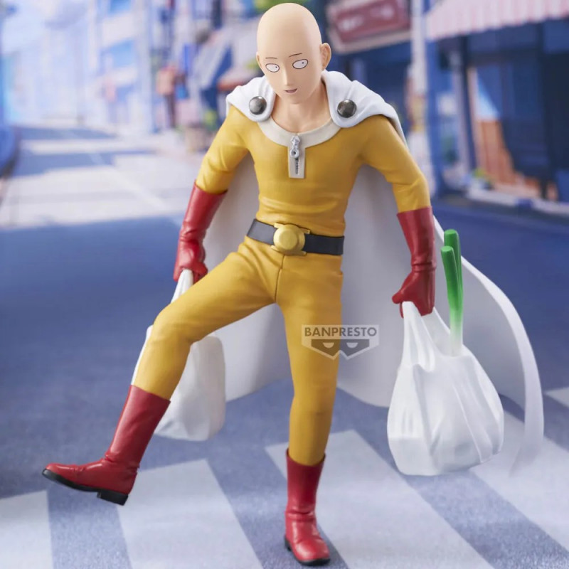 Bandai Banpresto One Punch Man Life - Saitama keräilyfiguuri (BP29877P)