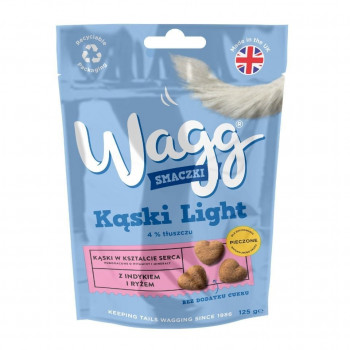 Wagg Light bites -kissanherkku, 125 g