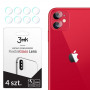 3MK Lens Protection 3MK126 -kameran linssinsuojat Apple iPhone 11:lle (4 kpl)