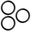 3MK HARDY Lens Protection Pro -kameran linssinsuojalasi Apple iPhone 17 Pro / 17 Pro Max -puhelimelle, musta