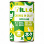 TILLO Chunks in gravy Game märkä koiranruoka, 1250 g
