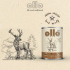 OLLO Pure Deer märkä koiranruoka, 850 g