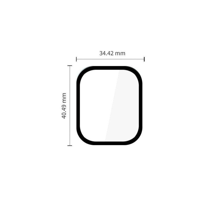 Tech-Protect Glass Flex+ Huawei Watch Fit 5 hybridilasi, musta (2 kpl)