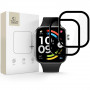 Tech-Protect Glass Flex+ Xiaomi Redmi Watch 6 hybridilasi, musta (2 kpl)