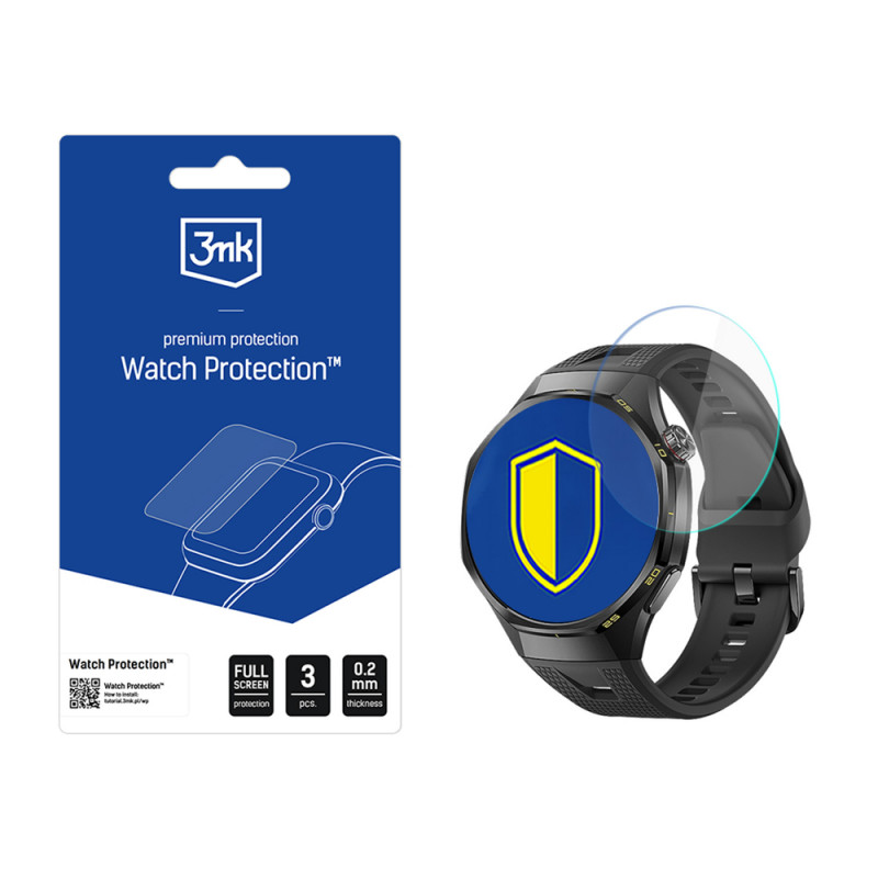 3MK Watch Protection FlexibleGlass Huawei Watch GT 7 41 mm näytönsuojus