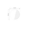 Tech-Protect Glass Fit+ karkaistu lasi laitteelle Amazfit T-Rex 3 Pro 48mm, kirkas (2 kpl)