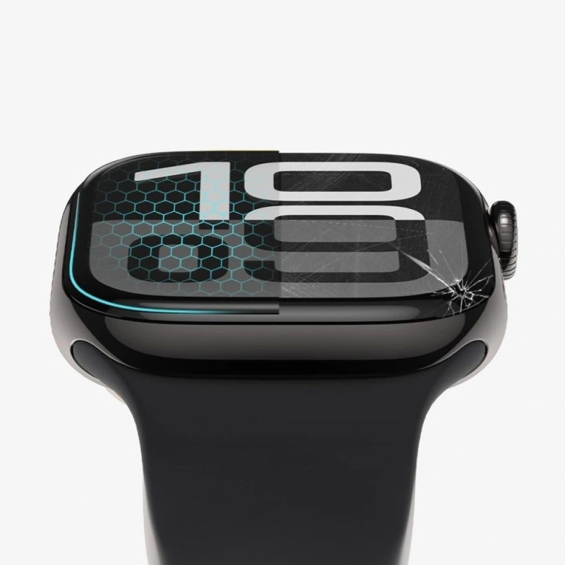 Tech-Protect Glass Flex+ hybridilasi Garmin Forerunner 970 / 570 47 mm (2 kpl), musta