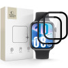 Tech-Protect Glass Flex+ THP4226 hybridilasi Huawei Watch Fit 3 / 4 -kellolle (2 kpl), musta
