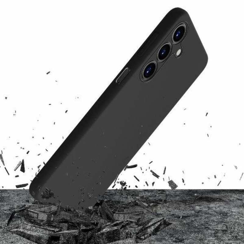 3MK Silicone Case Samsung Galaxy A15 5G, musta