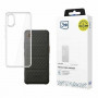 3MK Armor Case suojakotelo Samsung Galaxy XCover 7 -puhelimelle, läpinäkyvä