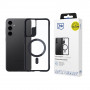 3MK Satin Armor MagCase 156089-0 MagSafe-älypuhelinkotelo Samsung Galaxy S24+:lle, läpinäkyvä