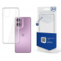 3MK Clear Case älypuhelimen kuori Motorola Moto G24:lle, läpinäkyvä