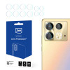 3MK Lens Protection hybridilasisuojus Infinix Note 40 -kameran objektiiville (4 kpl), läpinäkyvä