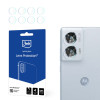3MK Lens Protect Motorola Edge 50 Fusion -kameran linssinsuojus (4 kpl)
