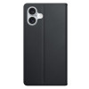 3MK Wallet Case lompakkokotelo Apple iPhone 16 Plus -puhelimelle, musta