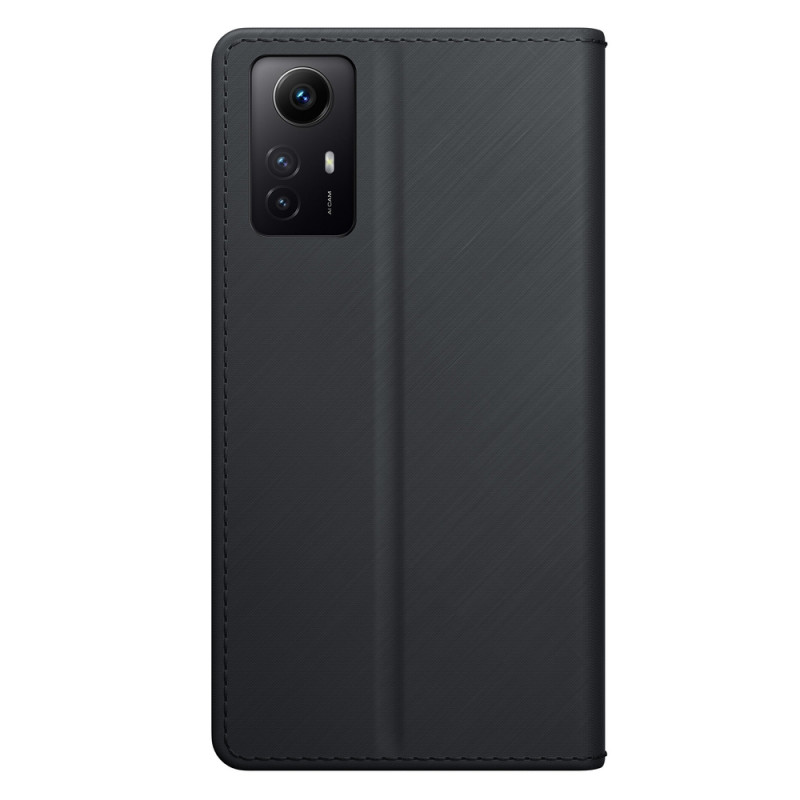 3MK Wallet Case lompakkokotelo Xiaomi Redmi Note 12S -puhelimelle, musta