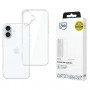 3MK Clear Case Apple iPhone 16 -suojakuori, läpinäkyvä