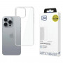 3MK Clear Case Apple iPhone 16 Pro Max -puhelimelle, läpinäkyvä