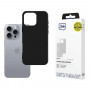 3MK Matt Case Apple iPhone 16 Pro -suojakotelo, musta